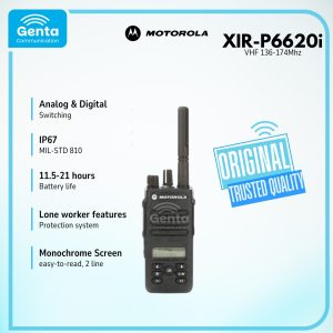 Motorola XIR-P6620i VHF UHF